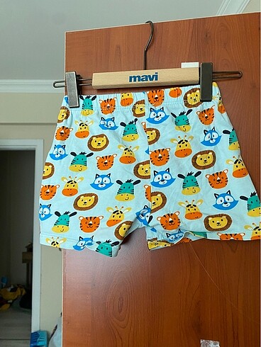 24-36 Ay Beden çeşitli Renk Şortlu pijama takımı
