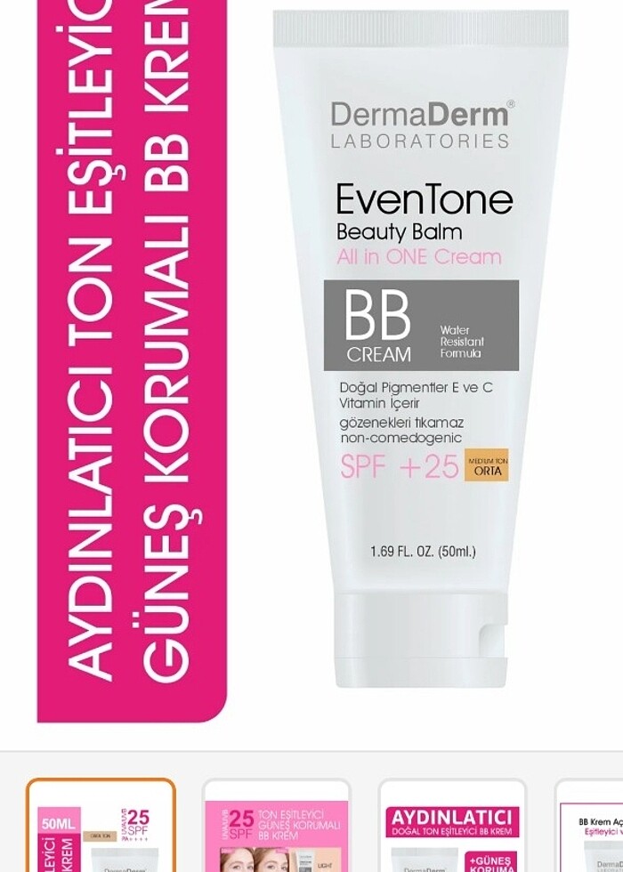 Dermaderm güneş kremi - Görsel 3