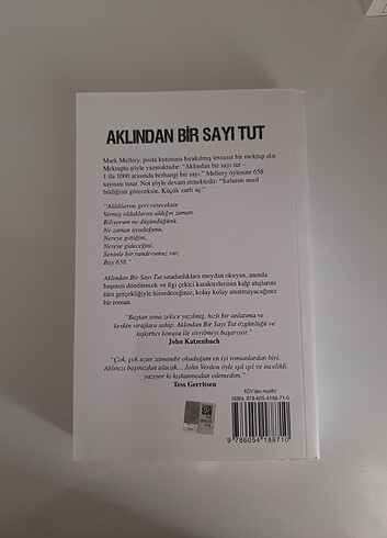  Beden Aklından Bir Sayı Tut - John Verdon