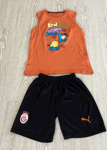 Şortlu takım 10-11 yaş
