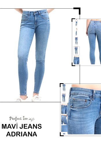 Mavi Jeans Adriana Dar Kesim Kadın Kot Pantolon 26