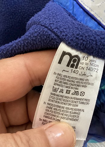 Mothercare Mothercare içi polar mont 10 yaş