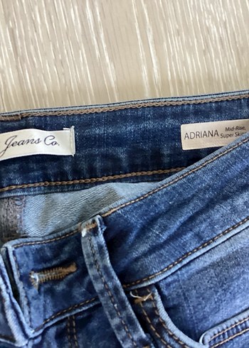 34 Beden lacivert Renk Mavi Jeans adriana 25-28 bel 34 cm