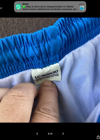 LCW şort mayo 11-12 yaş - Görsel 3
