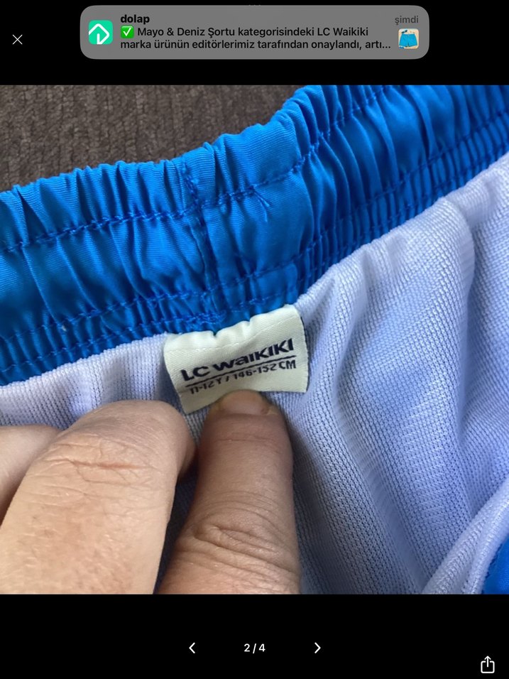 LCW şort mayo 11-12 yaş - Görsel 3