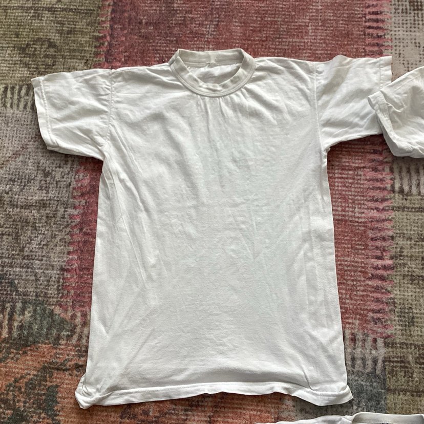 Beyaz Pamuklu Erkek Çocuk Kısa Kollu Tişört - Görsel 5