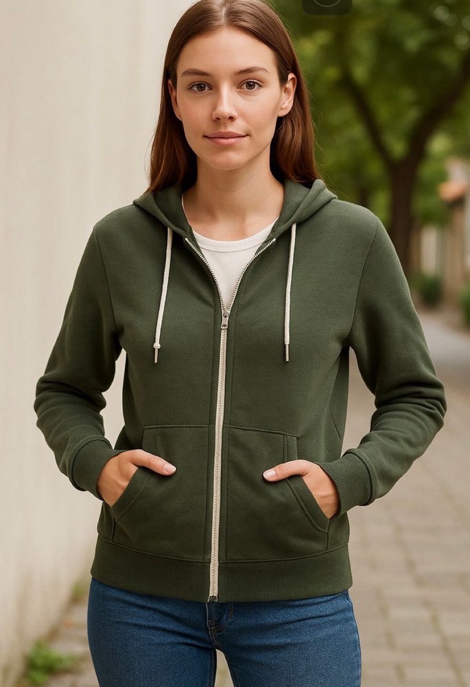 M beden kapüşonlu üst - Görsel 2