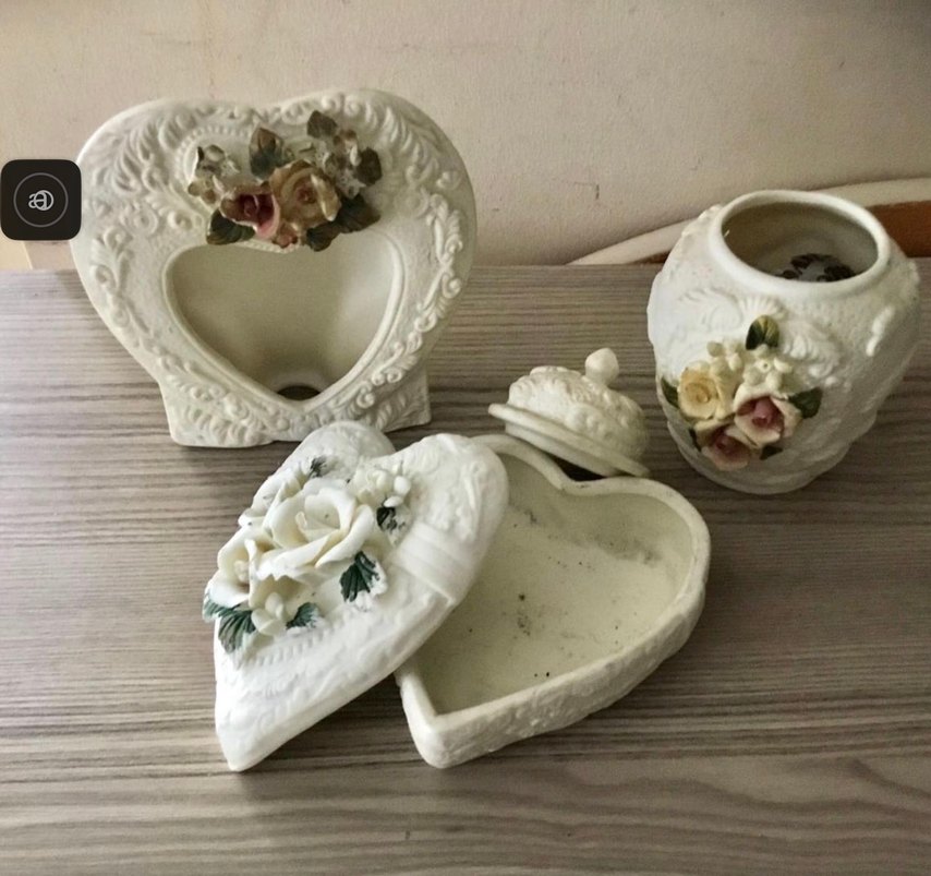 Vintage country tarz dekor set - Görsel 5