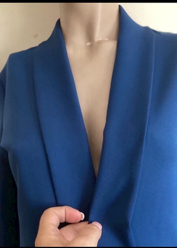 Mavi Blazer Ceket.  M - Görsel 8