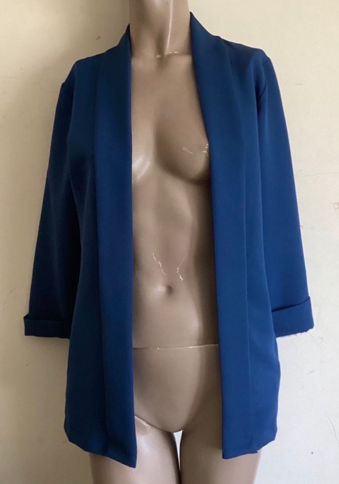 Mavi Blazer Ceket.  M - Görsel 5