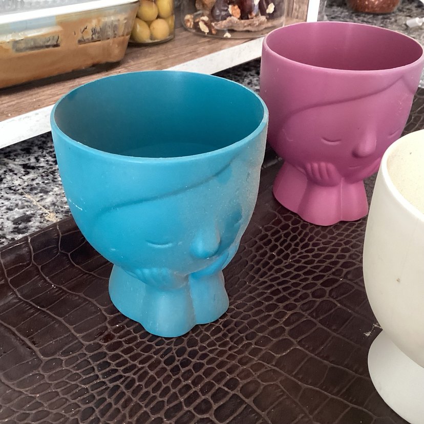 4 adet mini saksı - Görsel 5