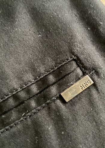 Düğmeli Siyah Midi Kadın Kalem Etek - Görsel 16