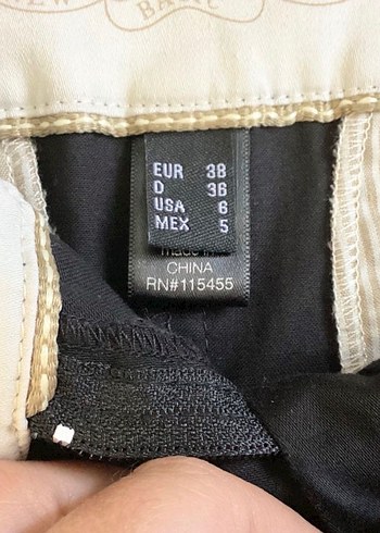 Düğmeli Siyah Midi Kadın Kalem Etek - Görsel 8