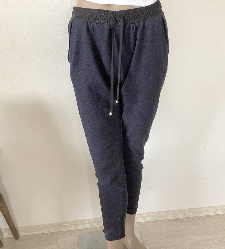 Lacivert Rahat Kesim Kadın Eşofman Altı 36-40 - Görsel 2