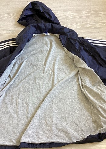 Adidas Kapüşonlu Lacivert Erkek Yağmurluk - Görsel 8