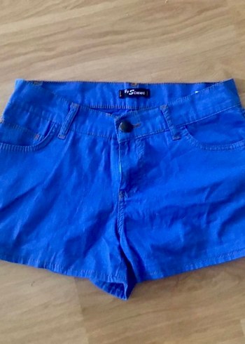 Mavi Kadın Mini Denim Şort 38 - Görsel 2