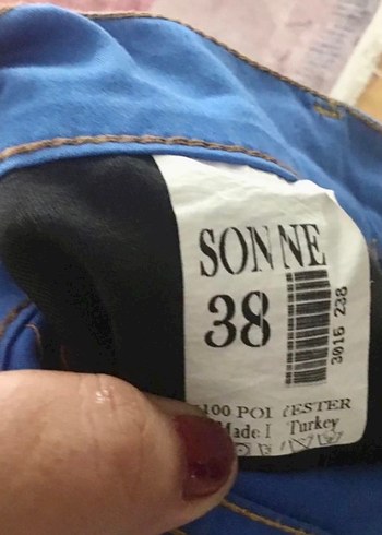 Mavi Kadın Mini Denim Şort 38 - Görsel 5