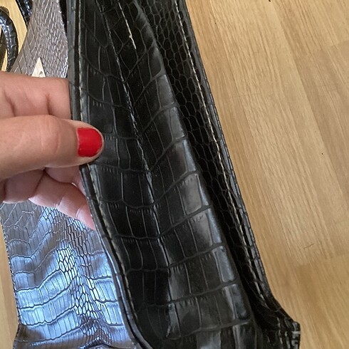 Beden siyah Renk Krokodil ofis stil çanta