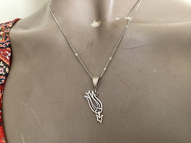 Sterling silver 925 ayar gümüş kolye