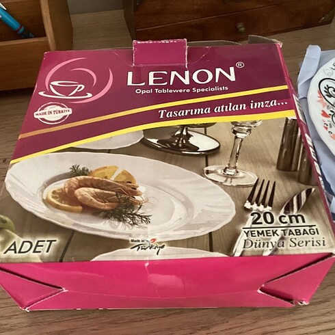 Beden 6 adet yemek tabağı
