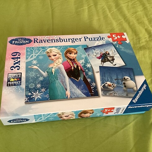 Diğer Frozen 3 lü Puzzle
