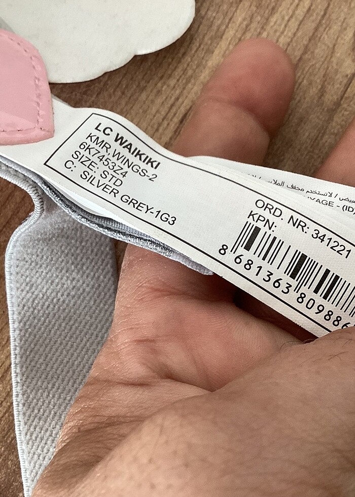 Kız çocuk askı 5-6-7 yaş - Görsel 3