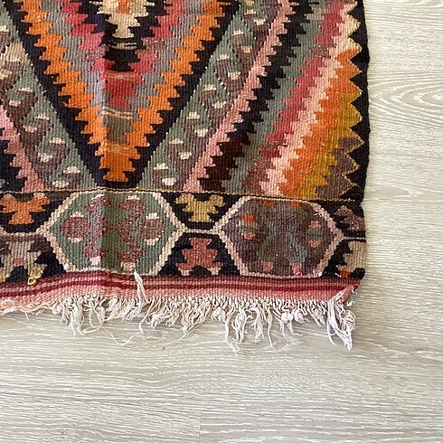 Beden çeşitli Renk 40 yıllık antika kilim