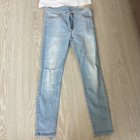 Twist Twist tişört +Jean kombin 12-13 yaş