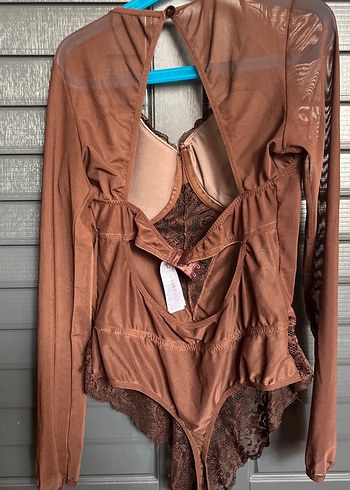 Kahverengi Dantel Detaylı Hemşire Korsesi - Görsel 2