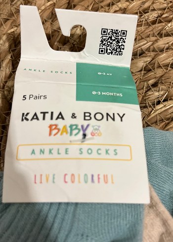 Katia & Bony Erkek Bebek Çok Renkli Patik Çorap - Görsel 2