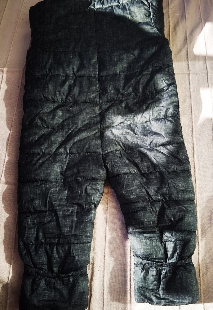 Gri Bebek Erkek Kış Tulumu Fermuarlı Kapüşonlu - Görsel 4