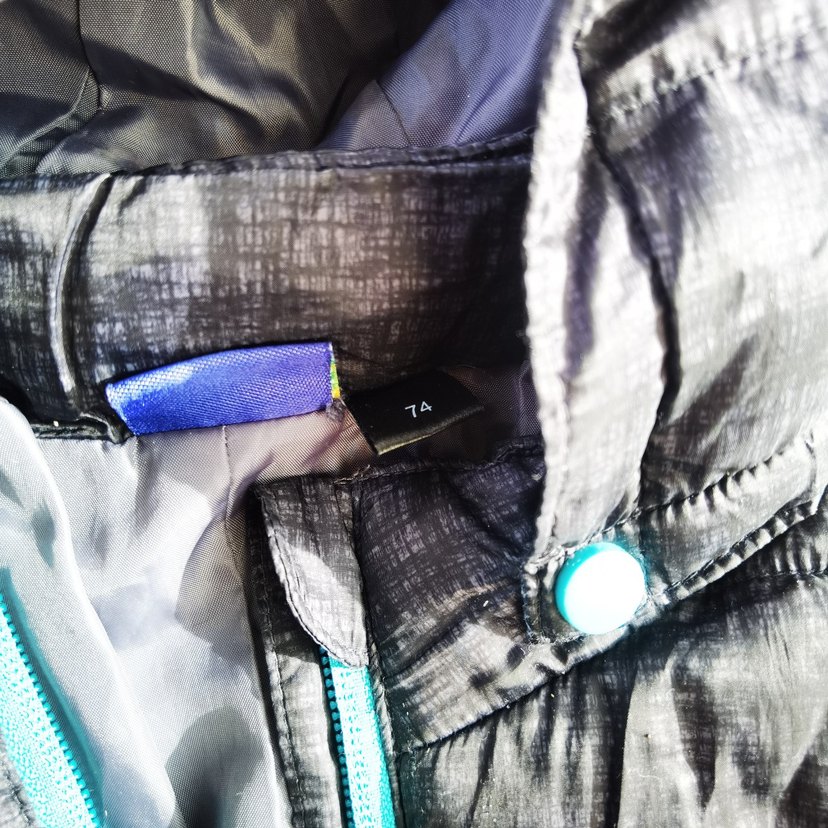 Gri Bebek Erkek Kış Tulumu Fermuarlı Kapüşonlu - Görsel 3