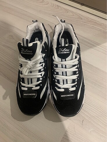 39 Beden siyah Renk Orijinal skechers spor ayakkabı