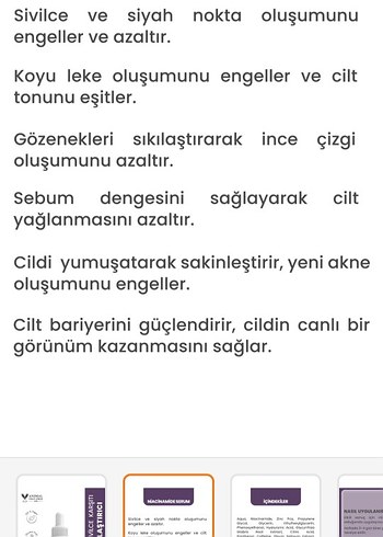Diğer Most natural Niacinamide serum 30 ml
