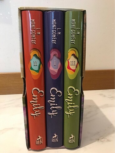 Rüzgarın Kızı Emily ciltli set