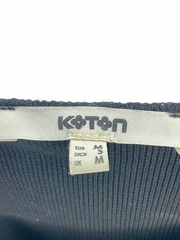 m Beden siyah Renk Koton Kazak / Triko %70 İndirimli.