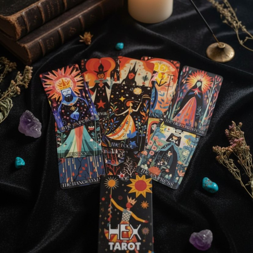 78 Kartlı HEX Tarot Destesi - Görsel 3