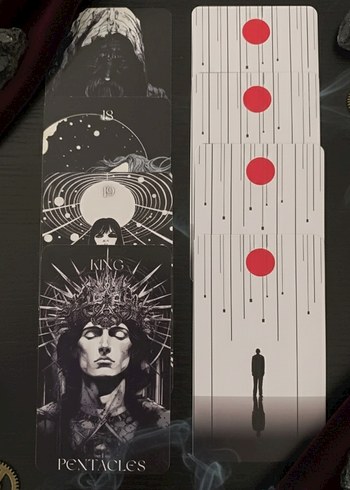 Monochrome Tarot 78 Kartlık Destesi - Görsel 3