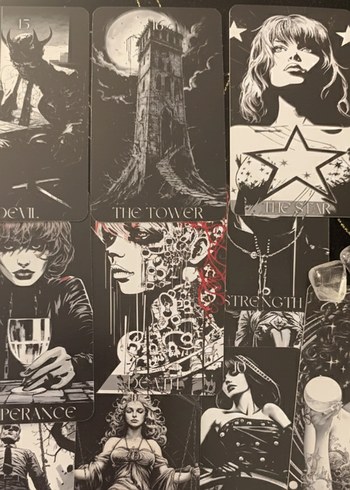 Monochrome Tarot 78 Kartlık Destesi - Görsel 2