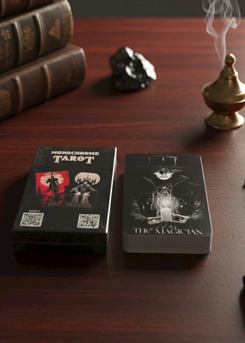 Monochrome Tarot 78 Kartlık Destesi - Görsel 4