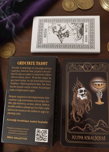 Grim Fate Tarot Fal Kartları - Görsel 4