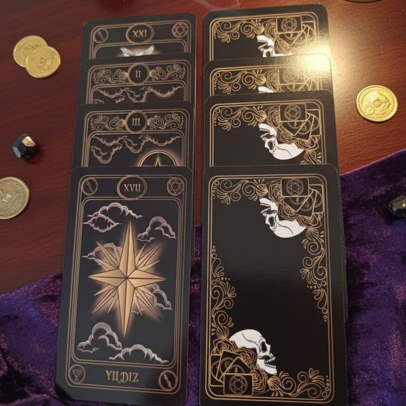 Grim Fate Tarot Fal Kartları - Görsel 3