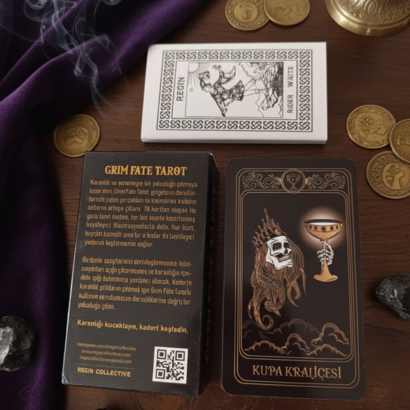 Grim Fate Tarot Fal Kartları - Görsel 4