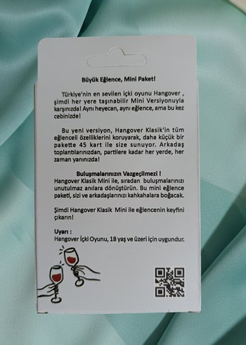 Hangover Klasik İçki Oyunu - Görsel 4