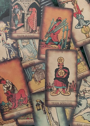 Antik Tarot Kartları - Görsel 2