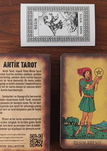 Antik Tarot Kartları - Görsel 3