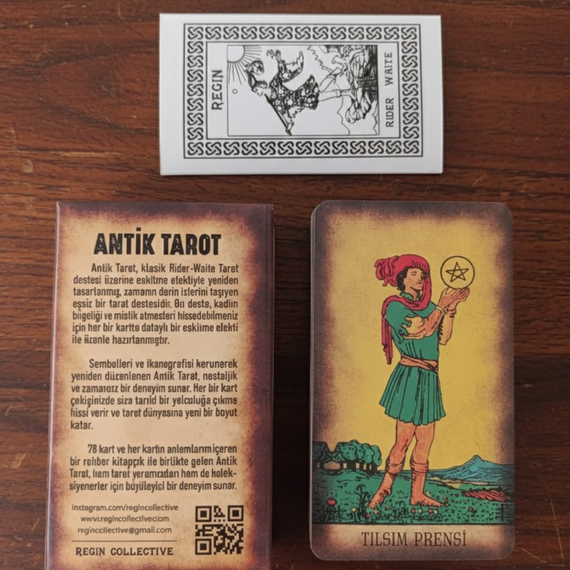 Antik Tarot Kartları - Görsel 3