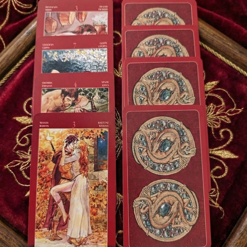 Cinsel Büyü Temalı Tarot Kartları - Görsel 3