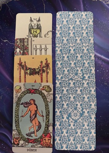 Borderless Klasik Tarot Kart Destesi - Görsel 3