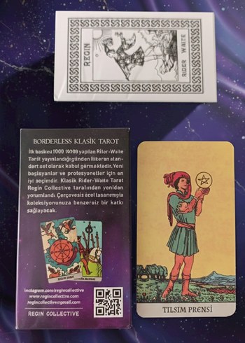 Borderless Klasik Tarot Kart Destesi - Görsel 2